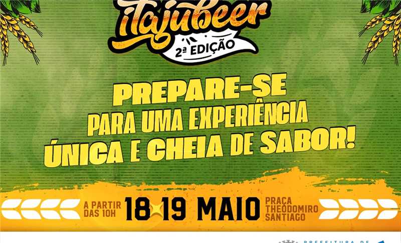 "Itajubeer - Vem pra Praça" acontecerá nos dias 18 e 19 de maio
